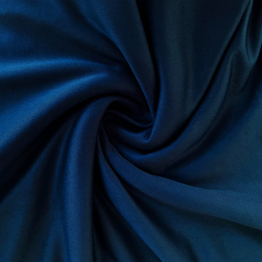 POLYESTER WET LOOK(NAVY BLUE)