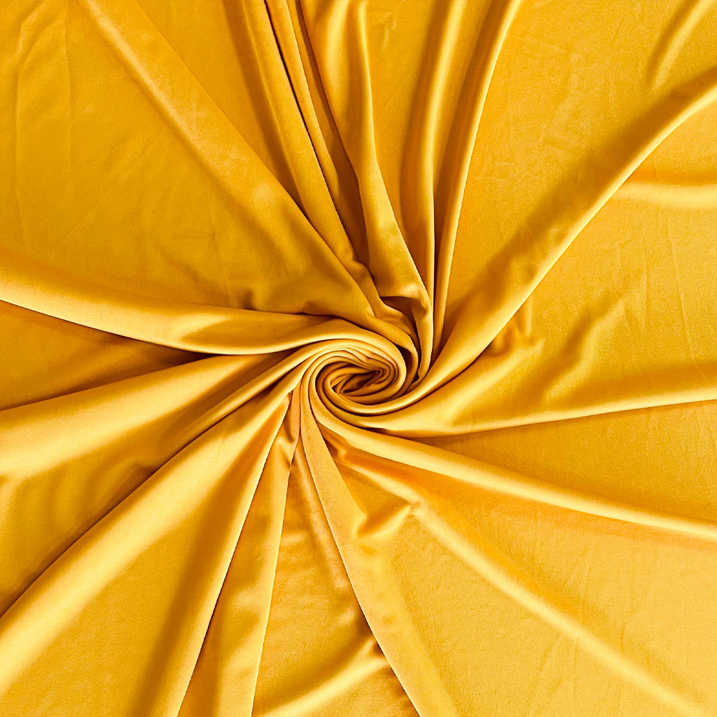 POLYESTER WET LOOK(YELLOW)