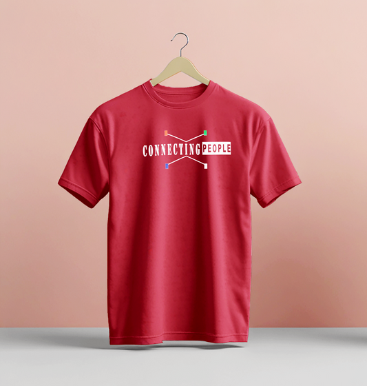 Crew Neck T-Shirts -Connecting People