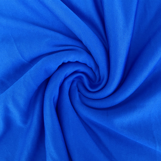 POLYESTER WET LOOK(ROYAL BLUE)