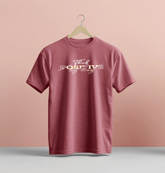 Crew Neck T-Shirts -Stay Strong